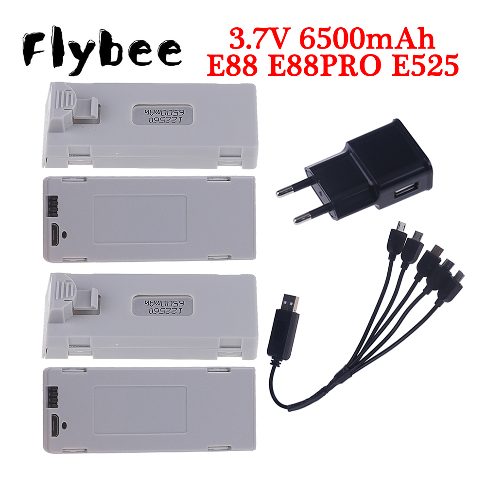 Drone Rcs - Оригинальный аккумулятор E88 3,7 в 6500