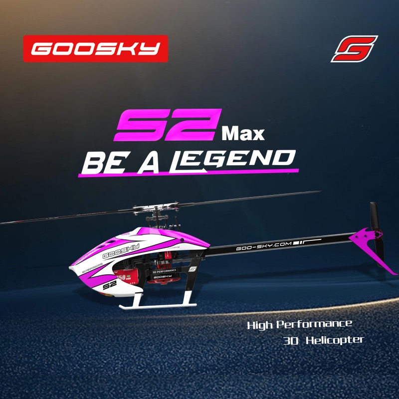 Rc Helicopter Gyro - Модель самолета GOOSKY S2 Max, встроенный