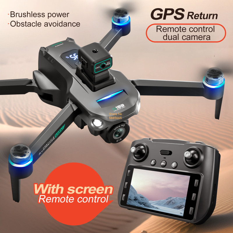 Drone Rc App - Двойная камера 8K, 5G, WIFI, FPV,