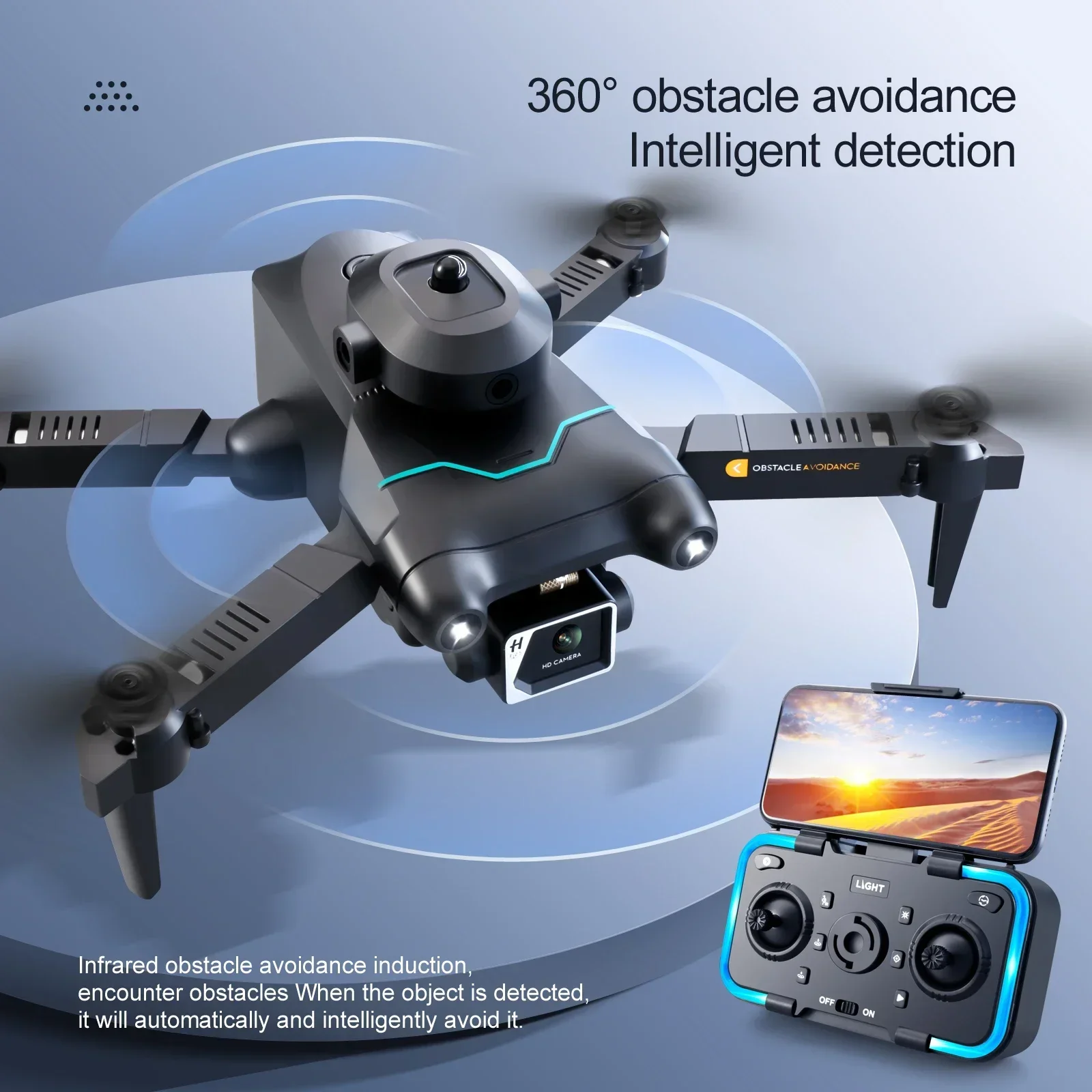 Drone Rc Fpv Manual - S96 WiFi FPV 4K HD Дрон