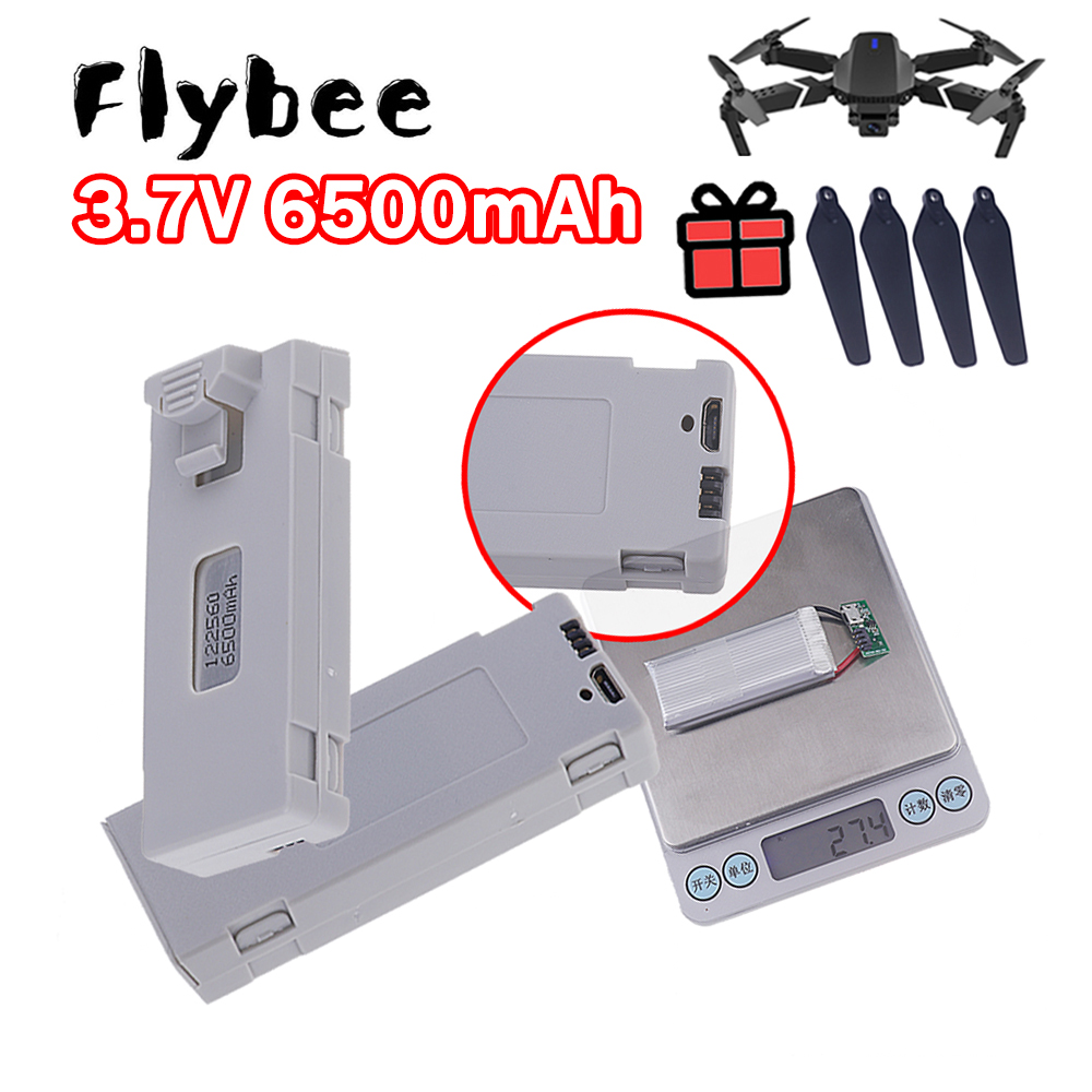 Drone Rc E99 K3 - Аккумулятор LiPo 3.7V 6500 мАч для