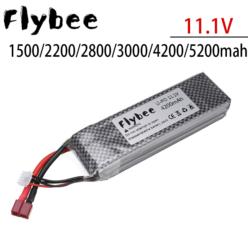 Drone Rcs - Литий-полимерный аккумулятор 11,1 В, 3S, 1500/2200/2800/3000/4200/5200