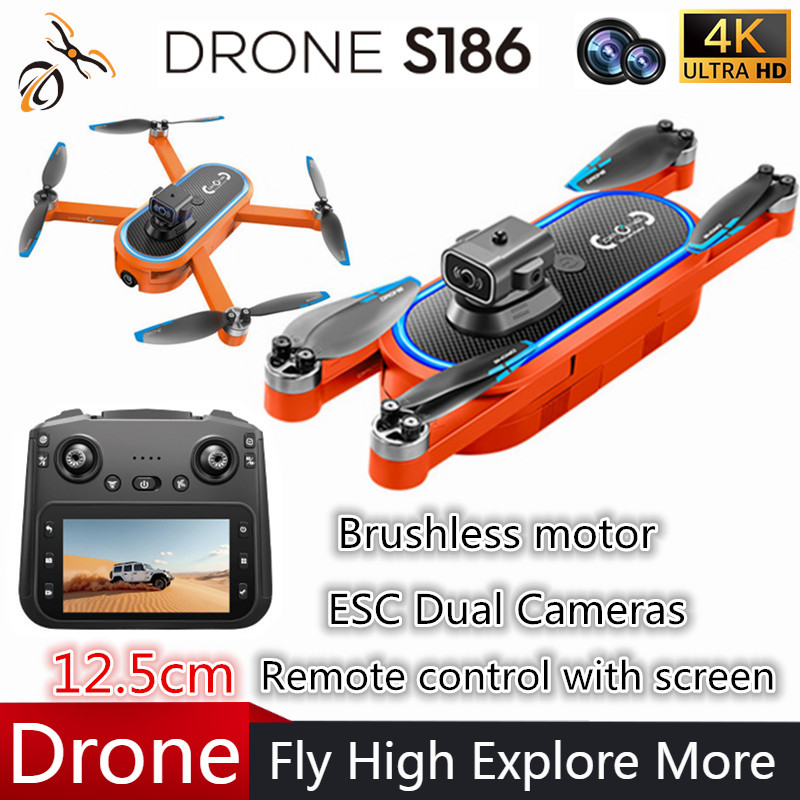 Дрон S186 2025 года, профессио – обзор и цена Drone Rc App