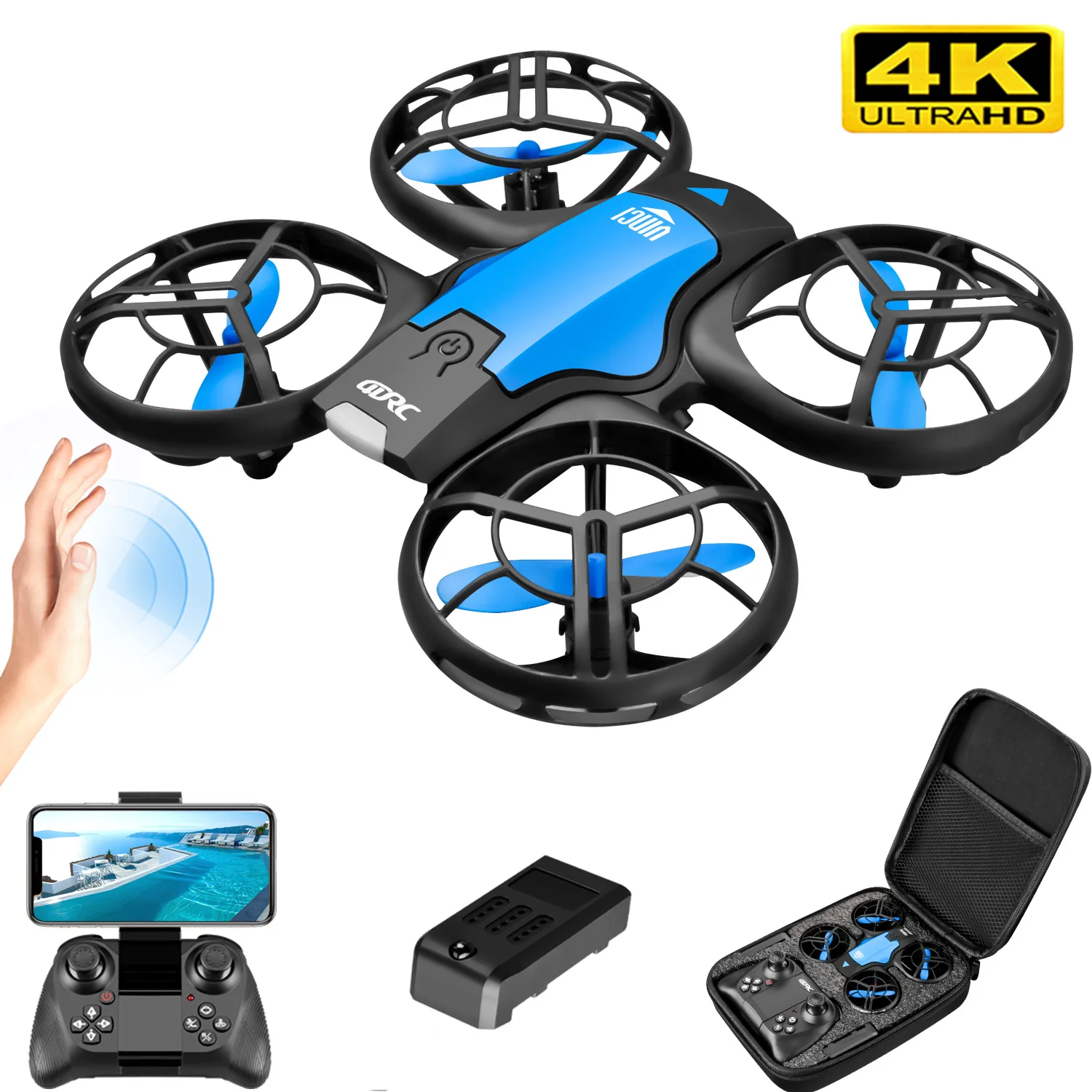 Новый мини-дрон V8 с камерой 4 – обзор и цена Drone Rc App
