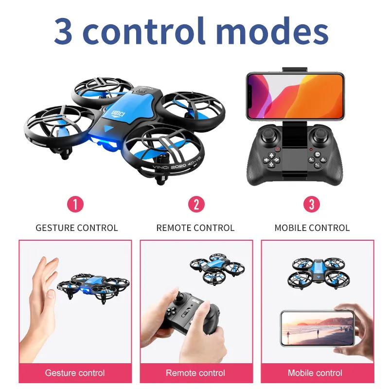 Новый мини-дрон V8 с камерой 4 – обзор и цена Drone Rc App