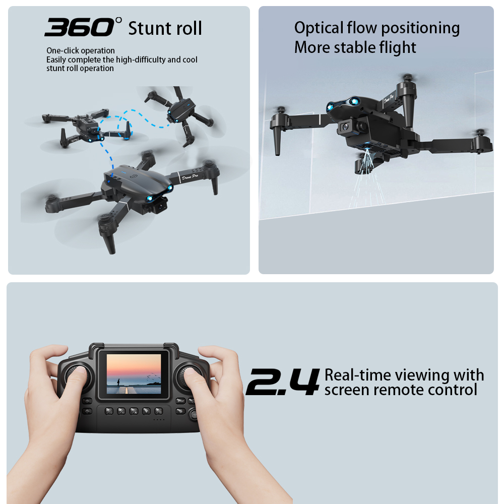Радиоуправляемый дрон ZNLYRION – обзор и цена Drone Rc E99 K3