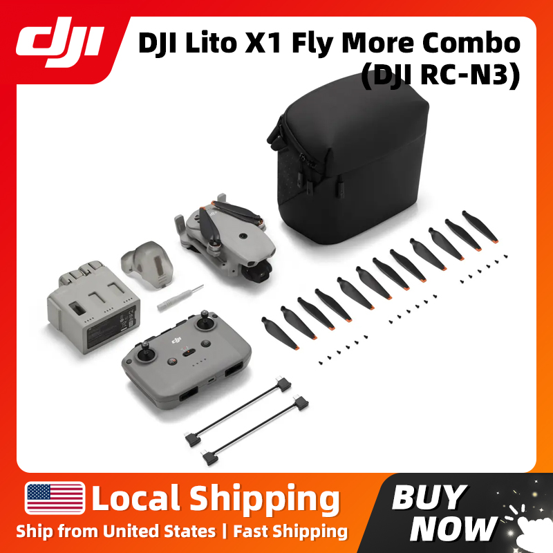 DJI Lito X1 Fly More Combo (DJ – обзор и цена Drone Dji Rc N1