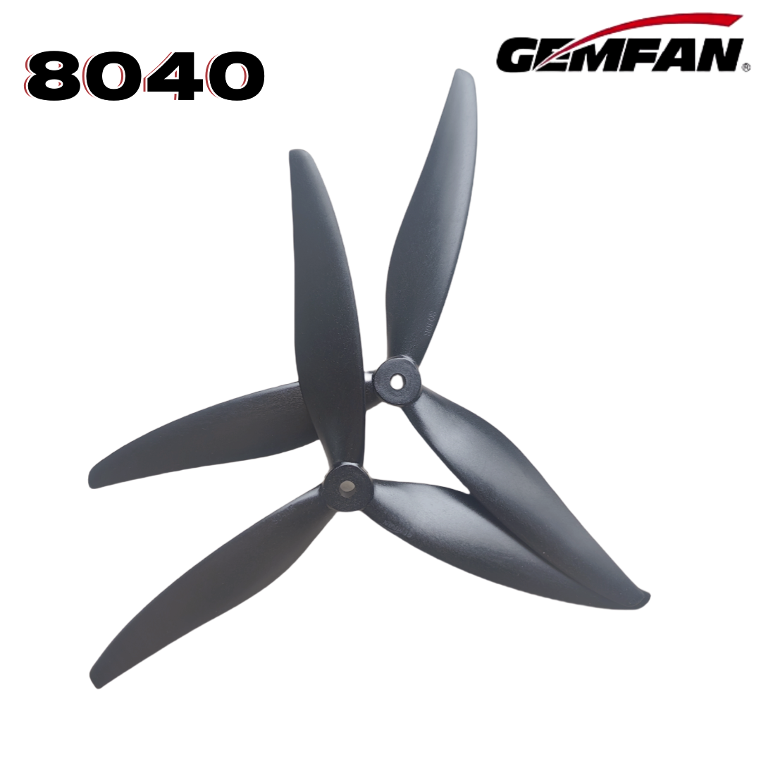 Gemfan 8040 8X4X3 3-лопастной  – обзор и цена Drone Rc2