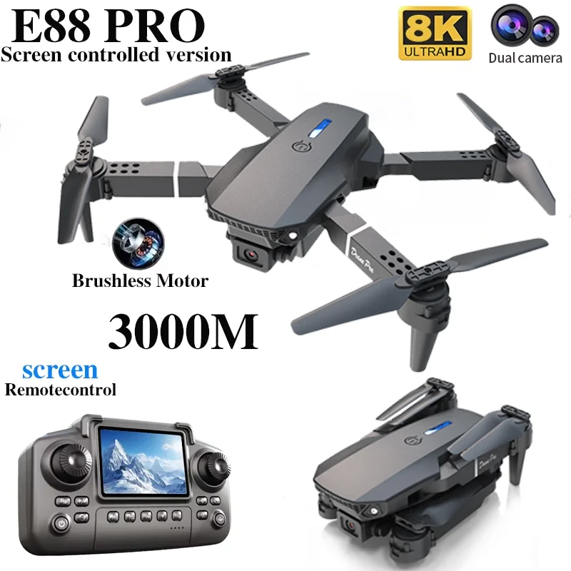 Профессиональный дрон E88 PRO  – обзор и цена Drone Rc Holder