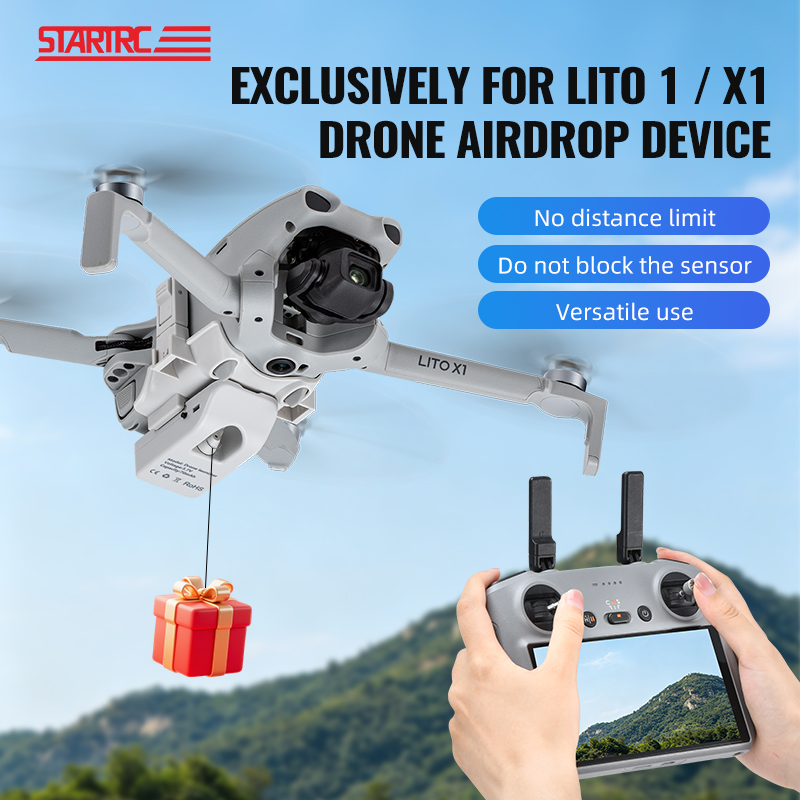 Система сброса груза на рассто – обзор и цена Drone Dji Rc N1