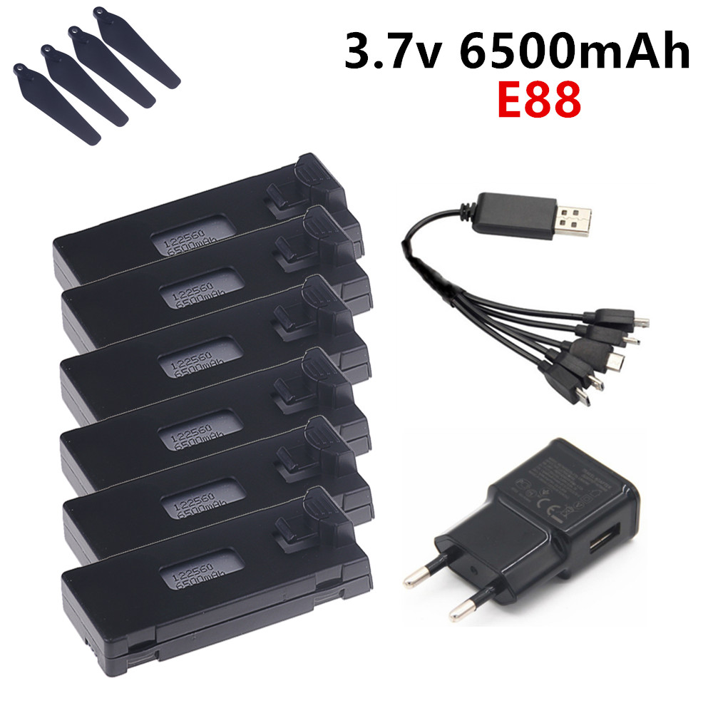 3,7 В 6500 мАч Lipo аккумулято – обзор и цена Drone Rc E99 K3