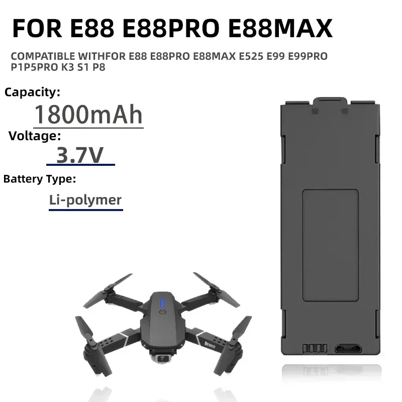 1-10 шт. E99 Pro Drone Battery – обзор и цена Drone Rc E99 K3