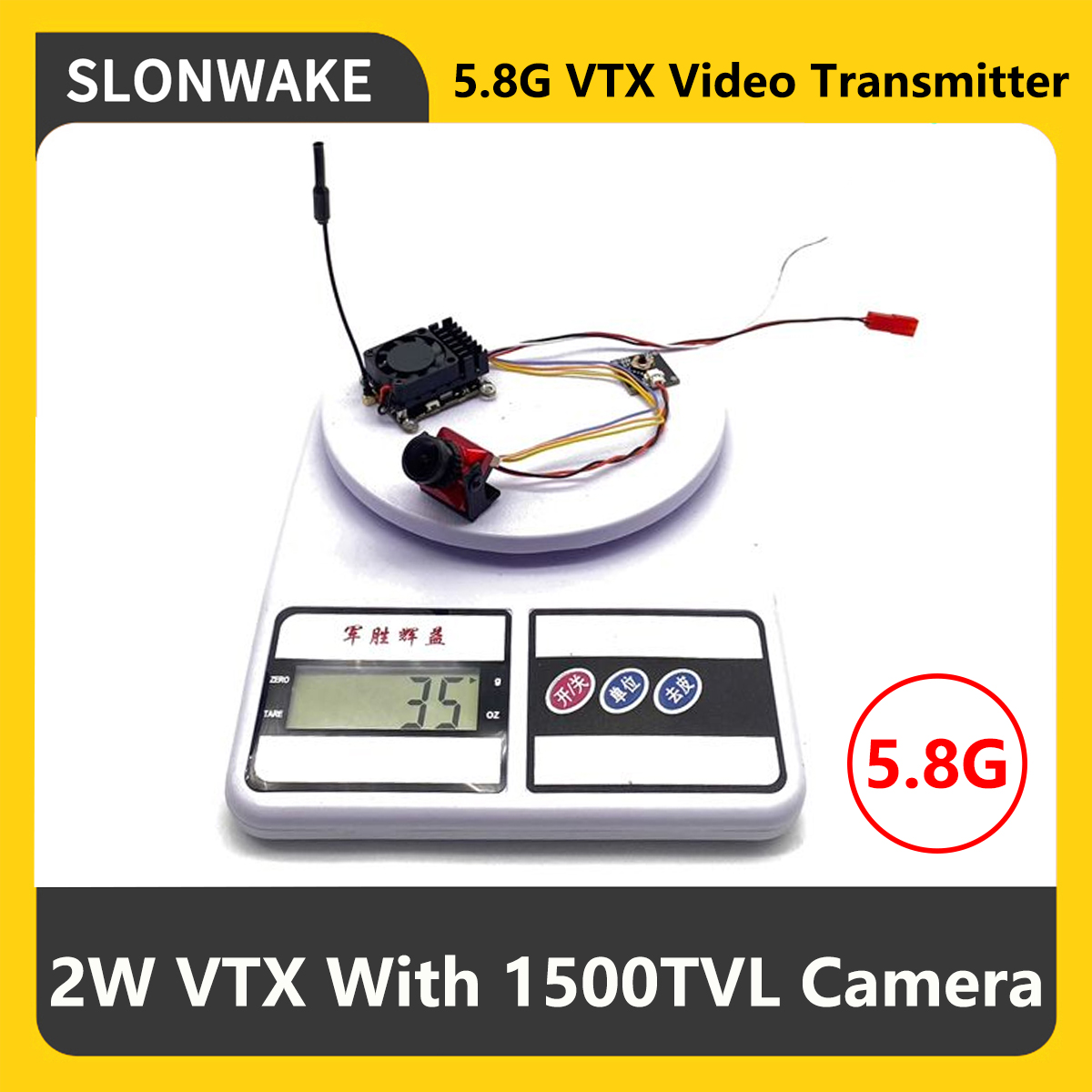 SLONWAKE 5.8G 2000мВт FPV VTX  – обзор и цена Drone Rc With Camera