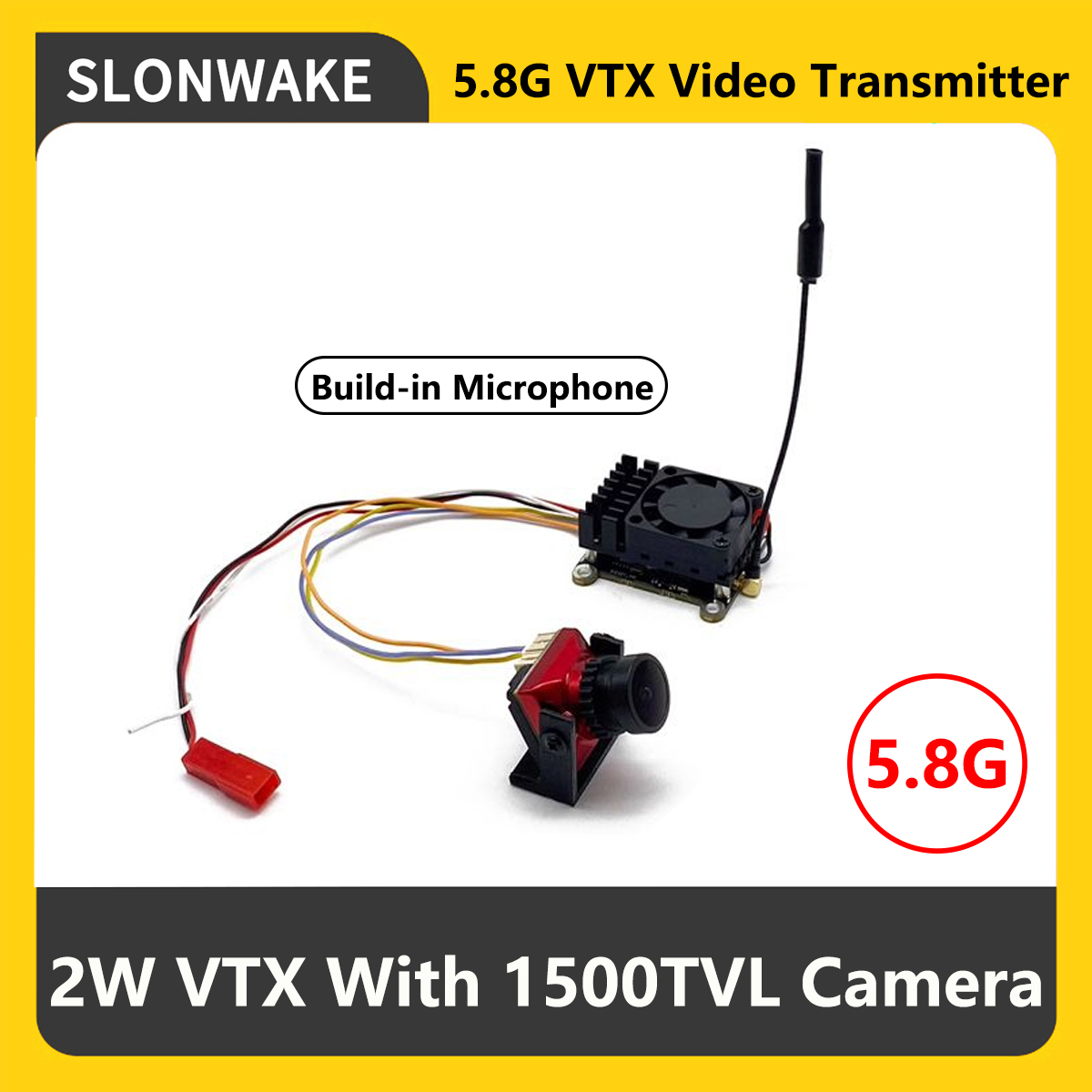 SLONWAKE 5.8G 2000мВт FPV VTX  – обзор и цена Drone Rc With Camera
