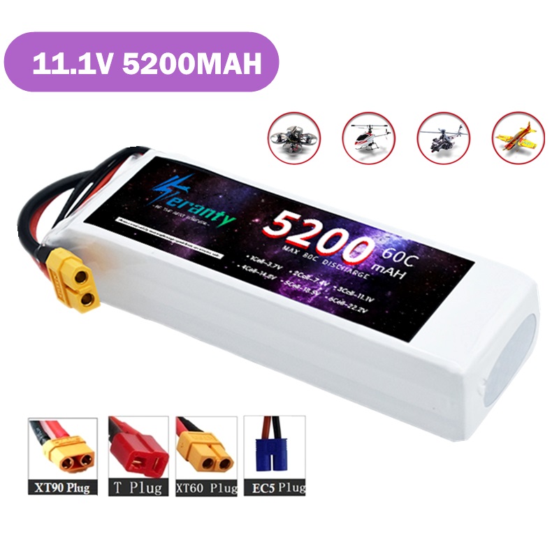 TERANTY 3S 5200MAH 60C аккумул – обзор и цена Drone Avion Rc