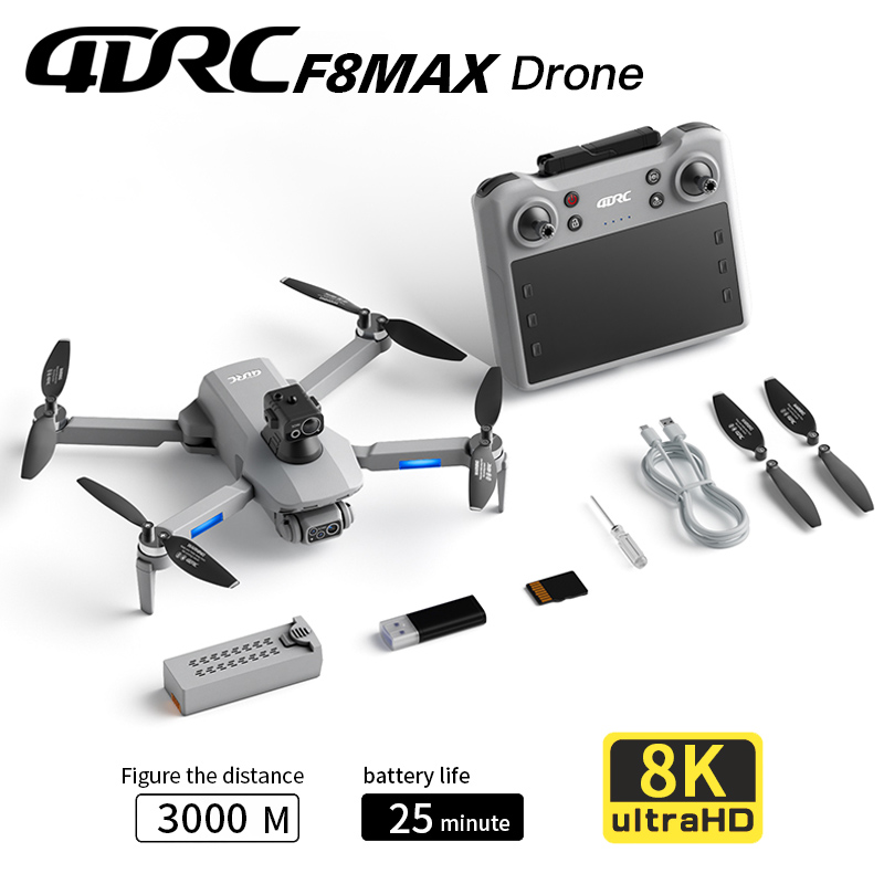 F8 MAX GPS Дрон Профессиональн – обзор и цена Drone Z