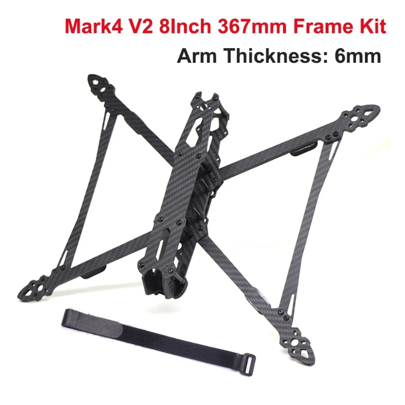 Рама гоночного дрона Mark4 V2  – обзор и цена Carbon Fiber Drone Arm