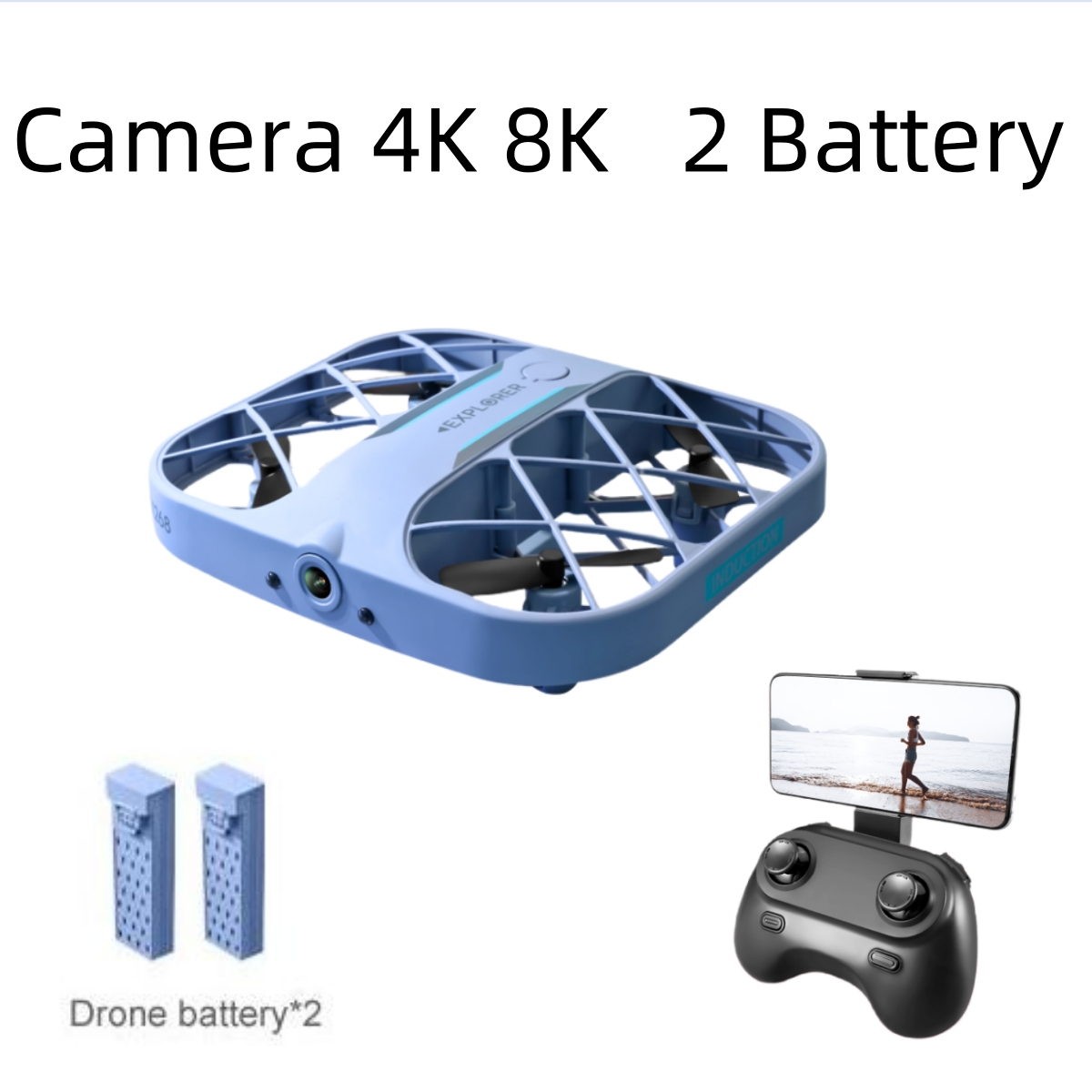 JJRC H107 FPV RC дрон с 2 бата – обзор и цена Drone Rc App